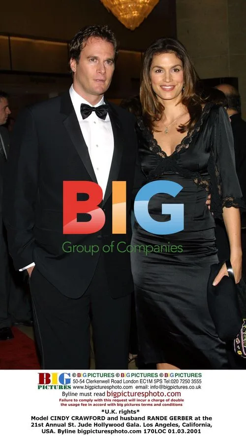 Cindy Crawford and Rande Gerber at St. Jude Gala