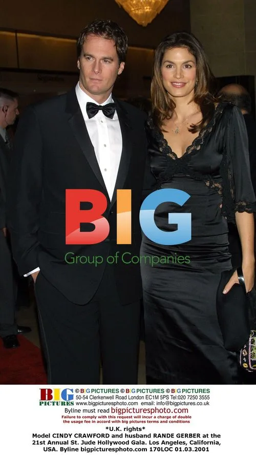 Cindy Crawford and Rande Gerber at St. Jude Gala