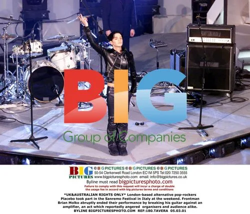 Placebo Cause Drama at Sanremo Festival