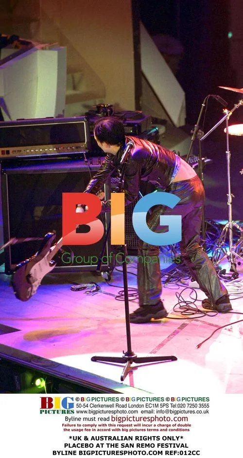Placebo at the San Remo Festival