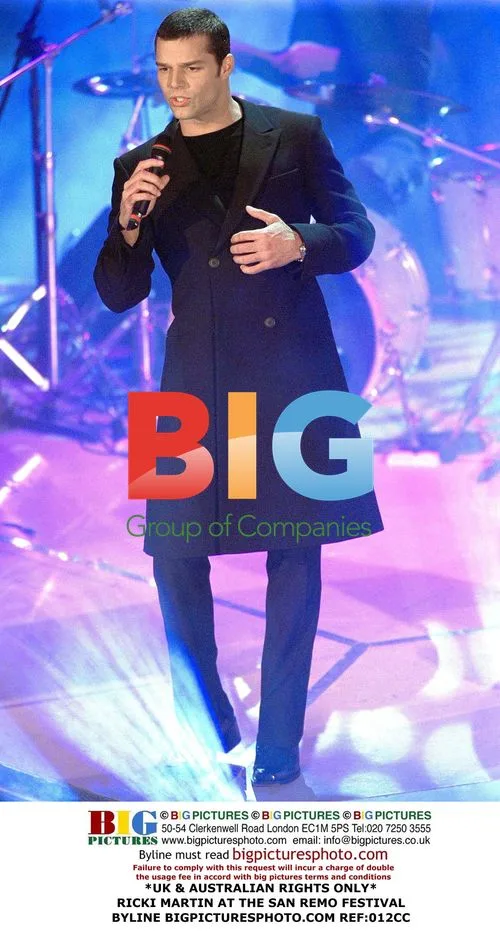 Ricki Martin at San Remo Festival
