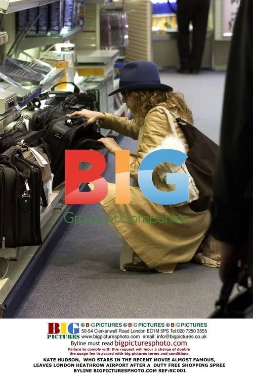 Kate Hudson Leaves London Heathrow Airport