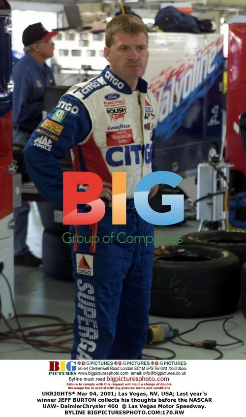 Jeff Burton Collects Thoughts Before NASCAR Race