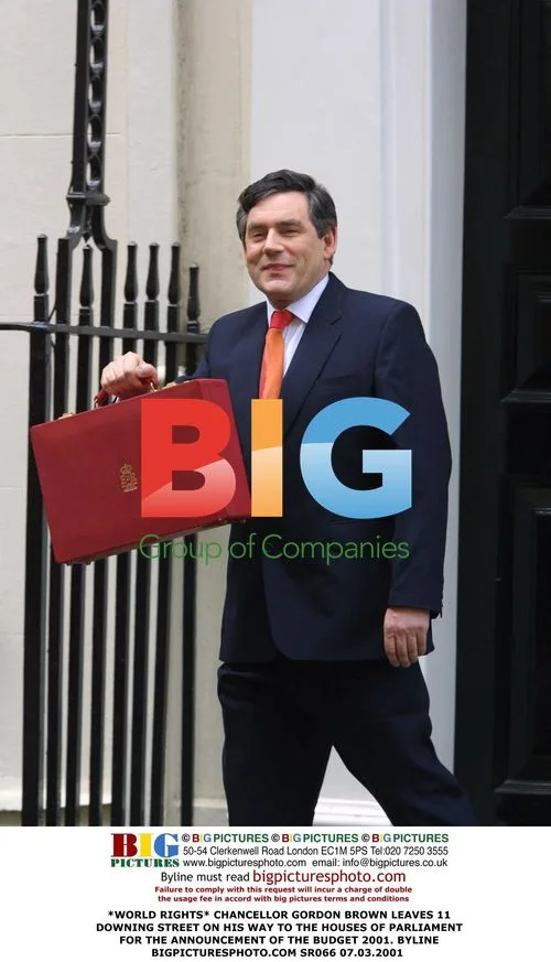 Gordon Brown Leaving 11 Downing Street