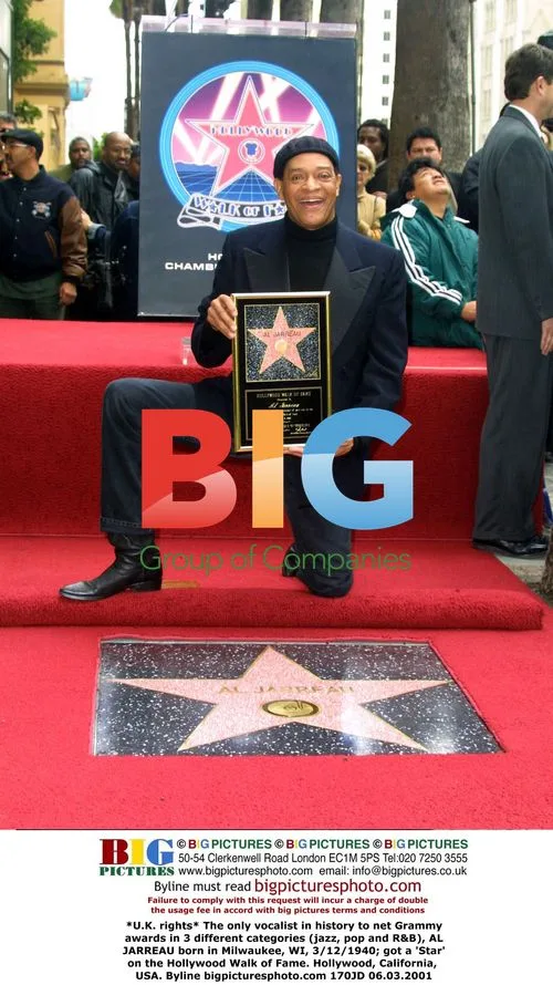 Al Jarreau Awarded Hollywood Star