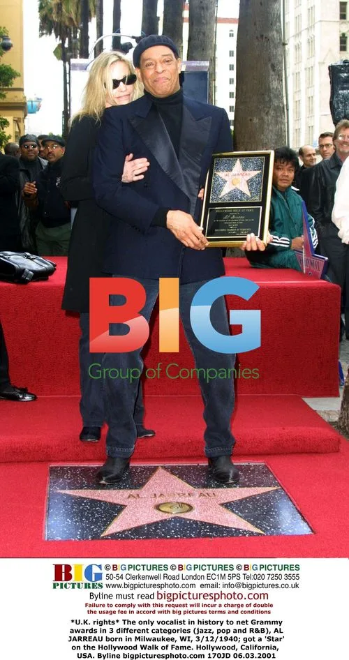 Al Jarreau Receives Hollywood Star