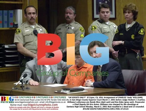 Charles 'Andy' Williams Arraignment