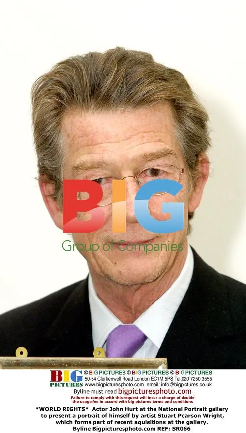 John Hurt at the National Portrait Gallery
