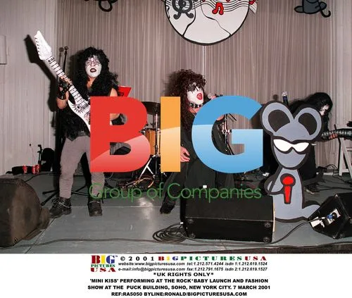 Mini Kiss Performing at Rock*Baby Launch