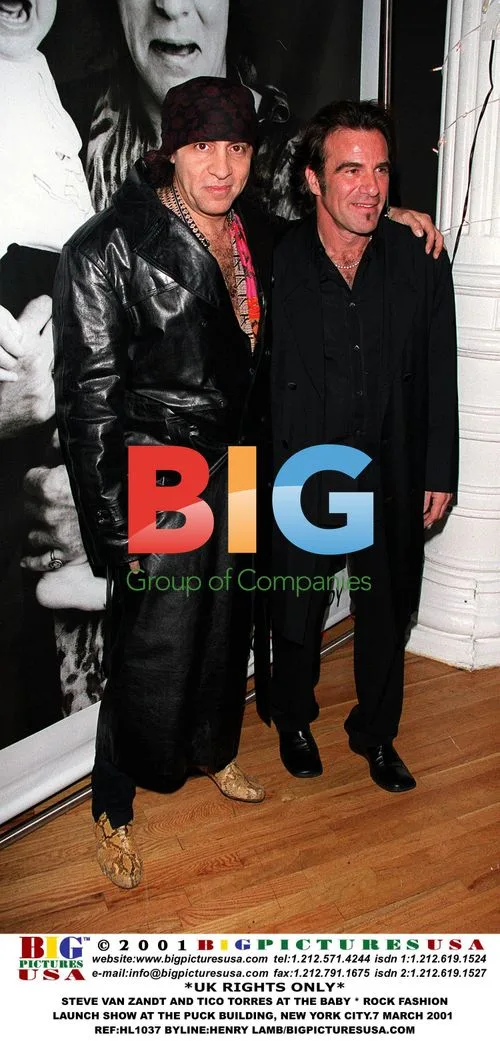 Steve Van Zandt and Tico Torres at Baby * Rock Fashion Launch