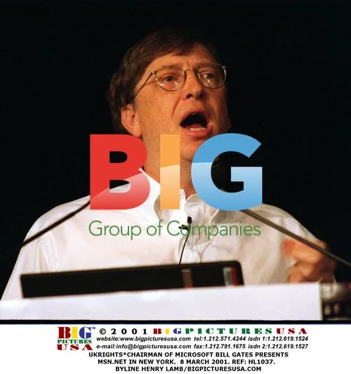Bill Gates presents MSN.net in New York