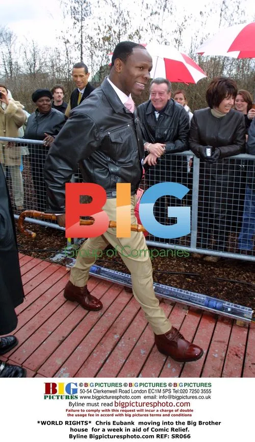 Chris Eubank enters Big Brother house for Comic Relief