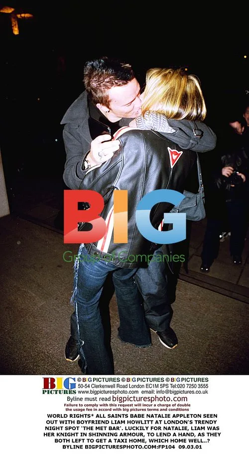 Natalie Appleton and Liam Howlitt Spotted at The Met Bar