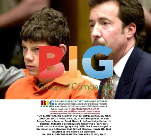 Arraignment of Charles 'Andy' Williams