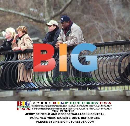 Seinfeld and Wallace in Central Park