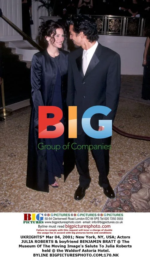 Julia Roberts & Benjamin Bratt at Museum Salute