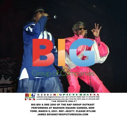 Outkast Performing at Madison Square Garden
