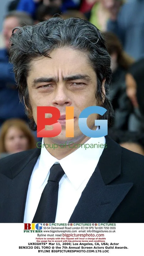Benicio Del Toro at 7th Annual SAG Awards
