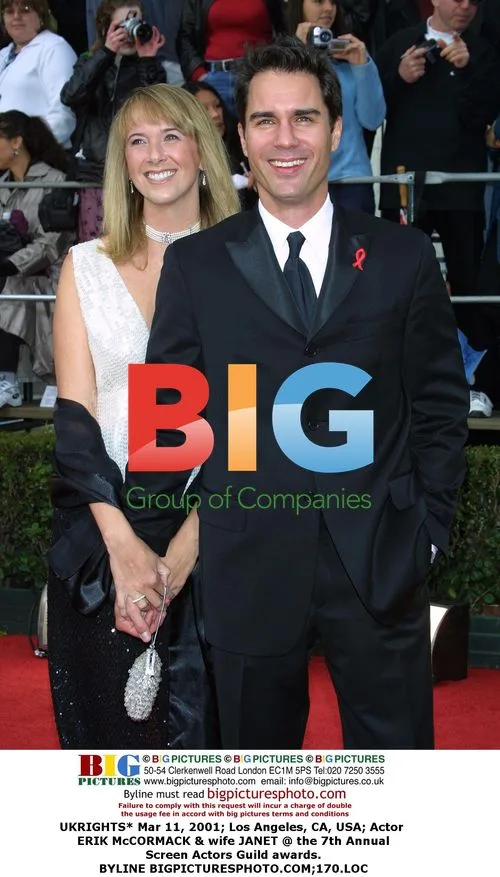 Erik McCormack and wife Janet at SAG Awards