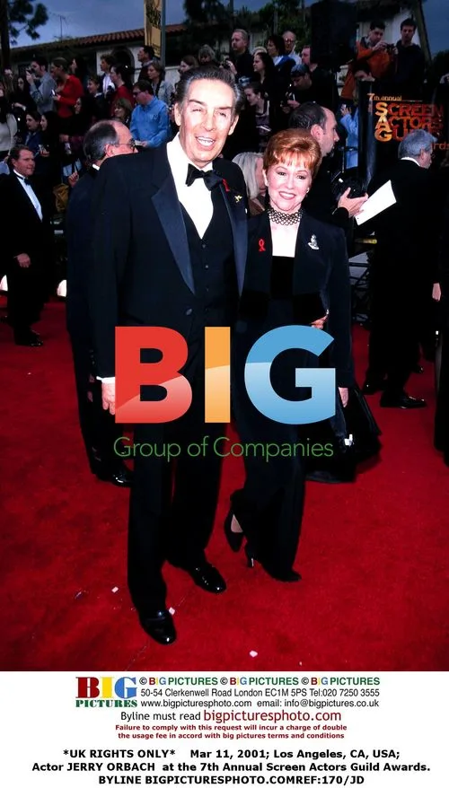 Jerry Orbach at 7th Annual SAG Awards