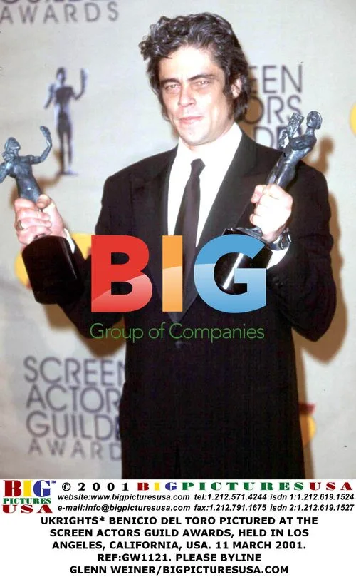 Benicio Del Toro at SAG Awards 2001