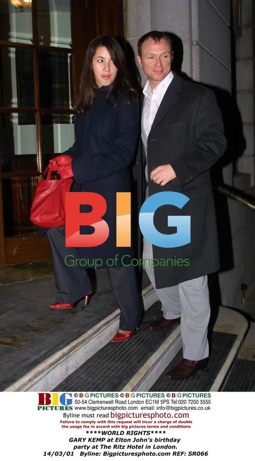 GARY KEMP at Elton John's birthday party