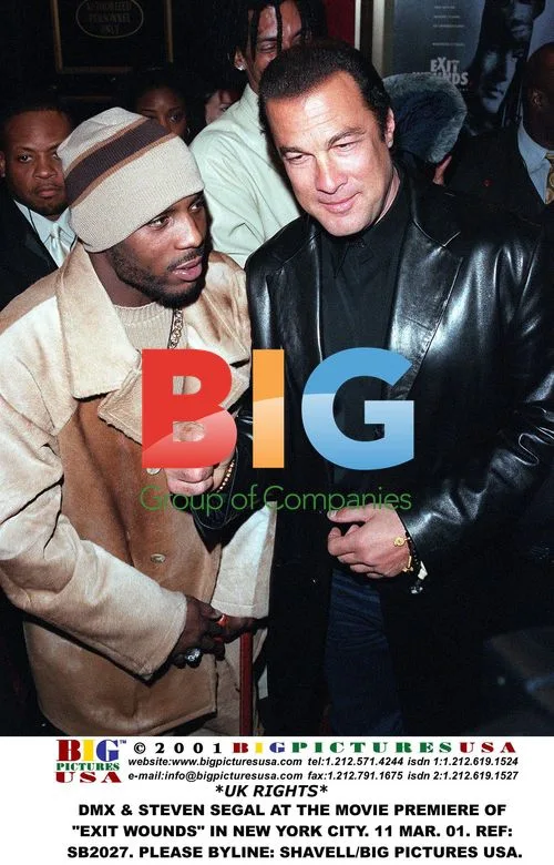 DMX & Steven Segal at "Exit Wounds" Premiere