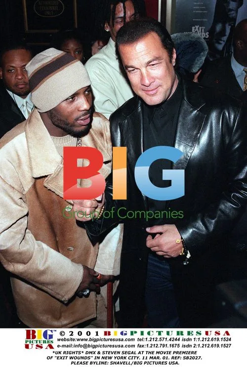 DMX & Steven Segal at "Exit Wounds" Premiere