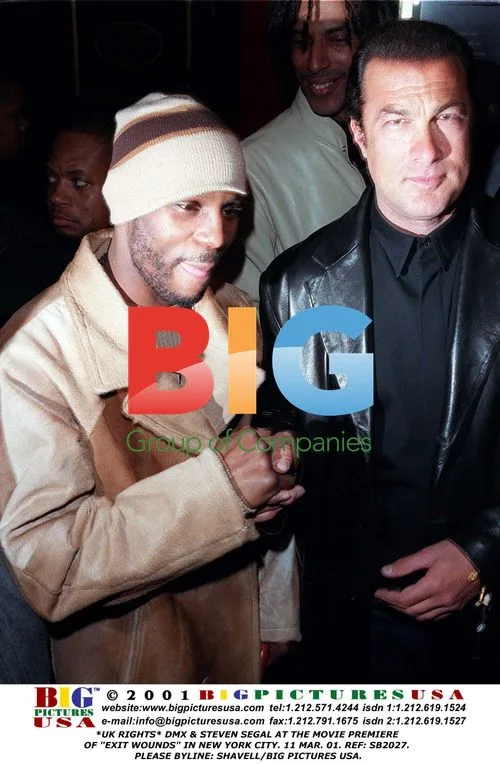 DMX & Steven Segal at "Exit Wounds" Premiere