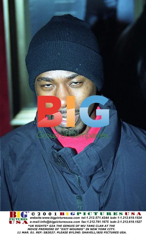 GZA of Wu-Tang Clan at "Exit Wounds" Premiere