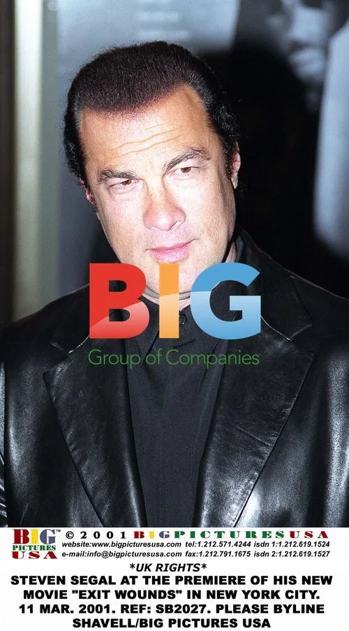 Steven Segal at "Exit Wounds" Premiere