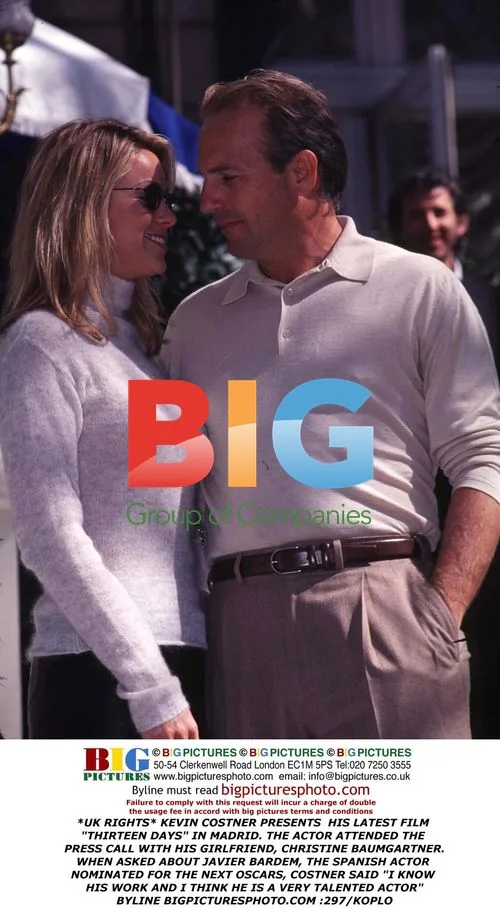 KEVIN COSTNER PRESENTS "THIRTEEN DAYS" IN MADRID