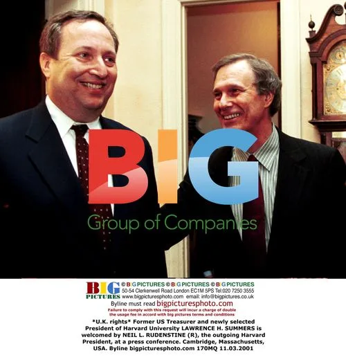 Lawrence Summers Welcomed as Harvard President