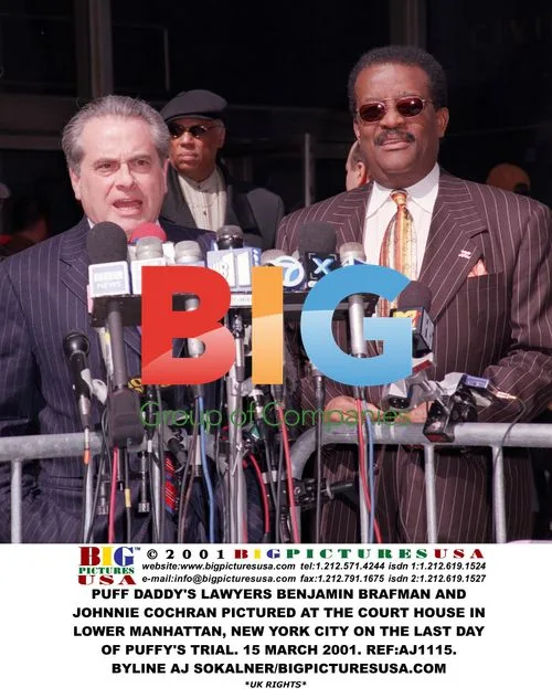 PUFF DADDY'S LAWYERS AT TRIAL