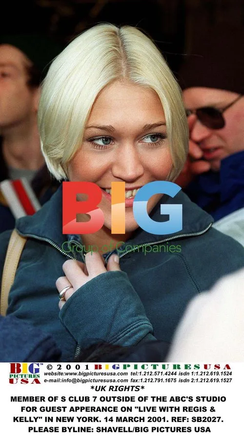 S Club 7 Member Outside ABC Studios