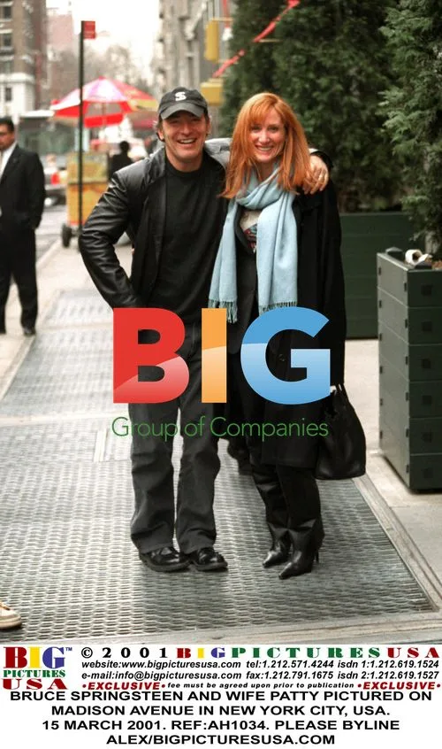 Bruce Springsteen and wife Patty in NYC