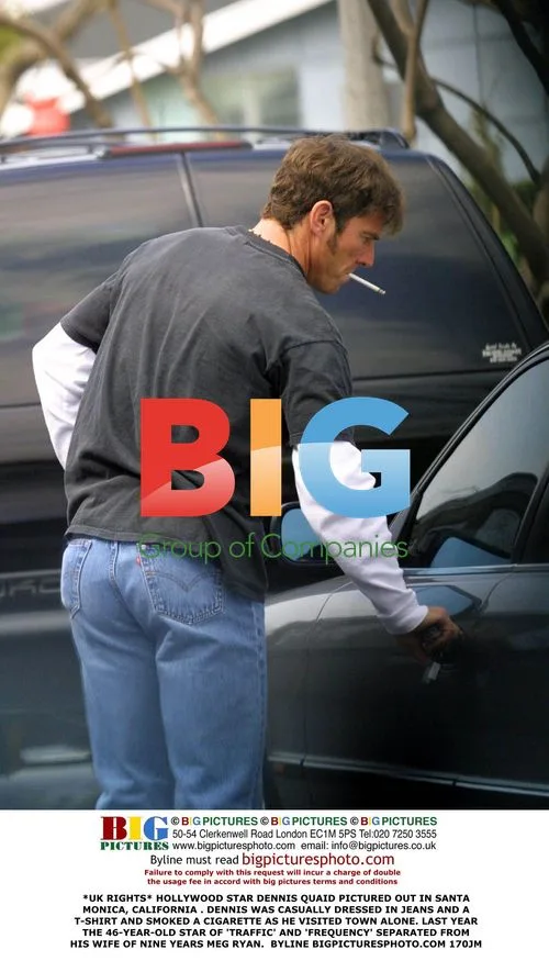 Dennis Quaid Out in Santa Monica