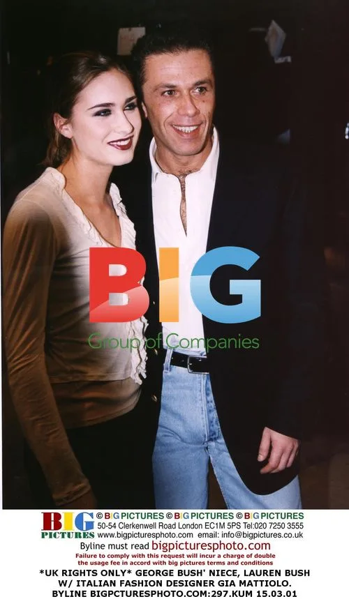 Lauren Bush with Italian Designer Gia Mattiolo
