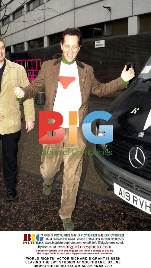 Richard E Grant Leaving LWT Studios