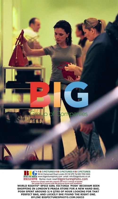 Victoria 'Posh' Beckham shopping in London