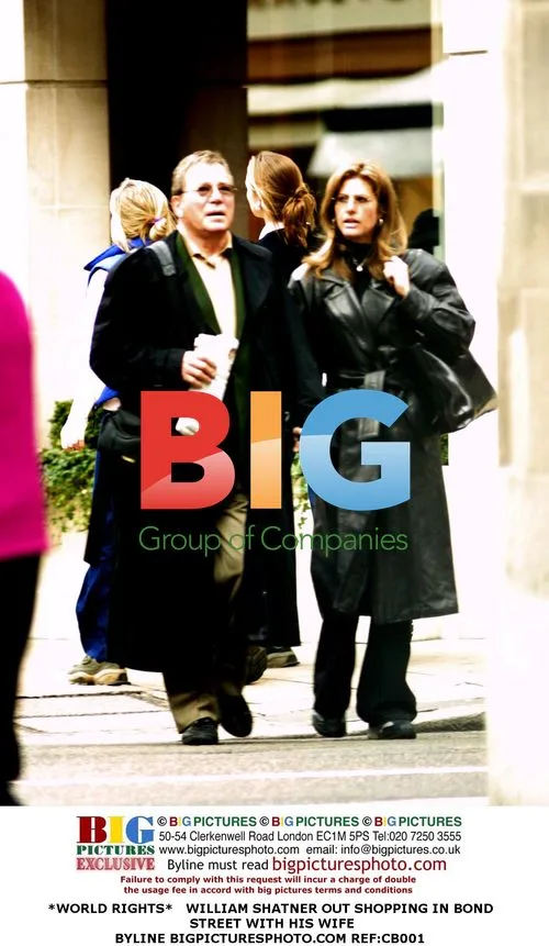 William Shatner shopping on Bond Street
