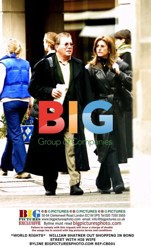 William Shatner Shopping on Bond Street