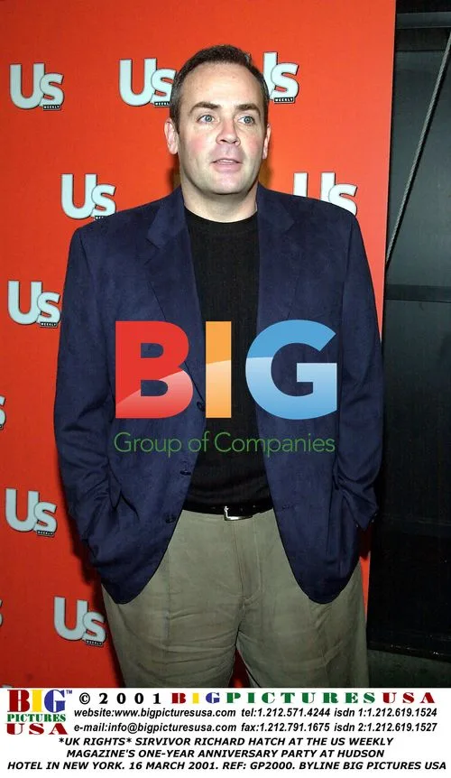Survivor Richard Hatch at US Weekly Party