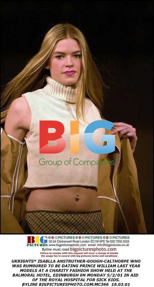 Isabella Anstruther-Gough-Calthorpe Models at Charity Fashion Show