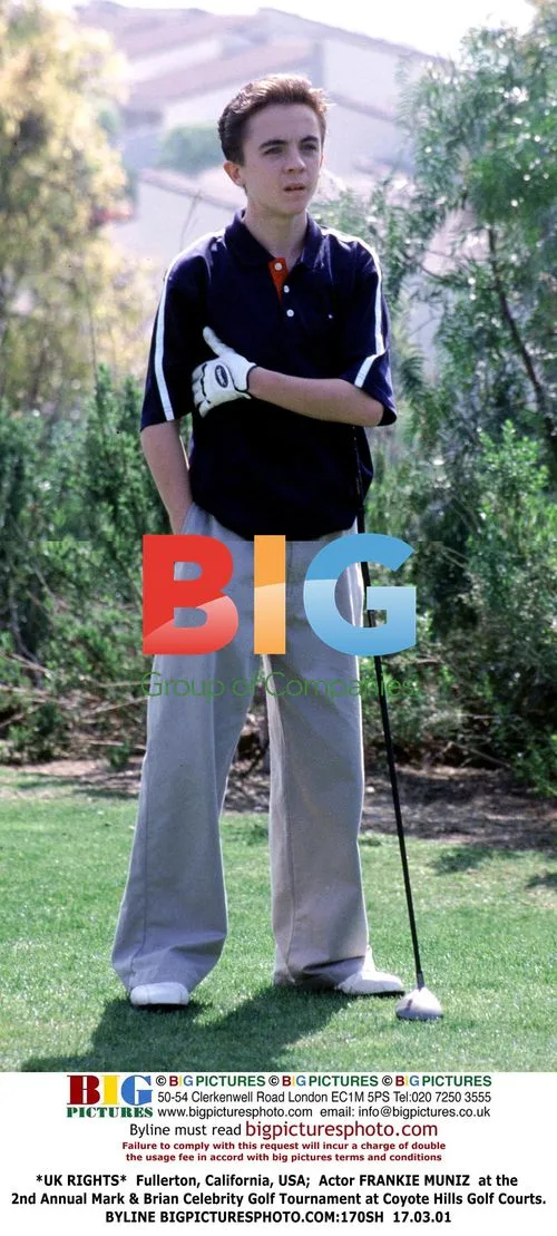 Frankie Muniz at Mark & Brian Celebrity Golf Tournament
