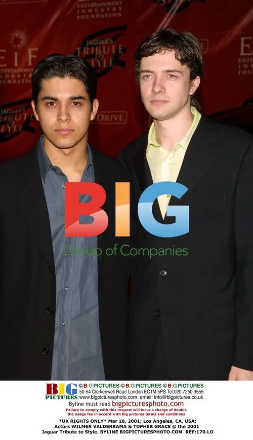Wilmer Valderrama & Topher Grace at 2001 Jaguar Tribute