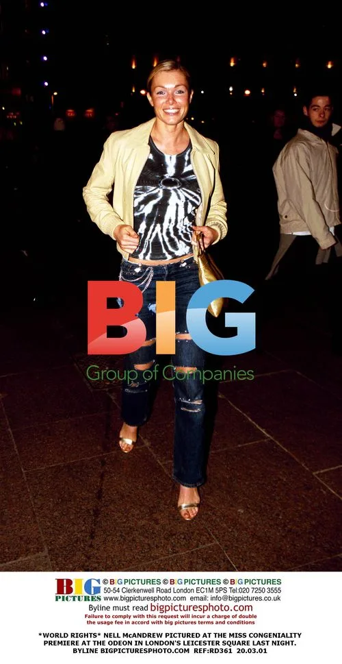 Nell McAndrew at Miss Congeniality Premiere