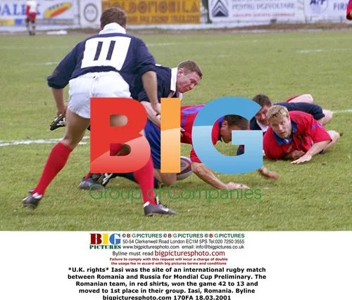 Romania Wins Rugby Match vs Russia