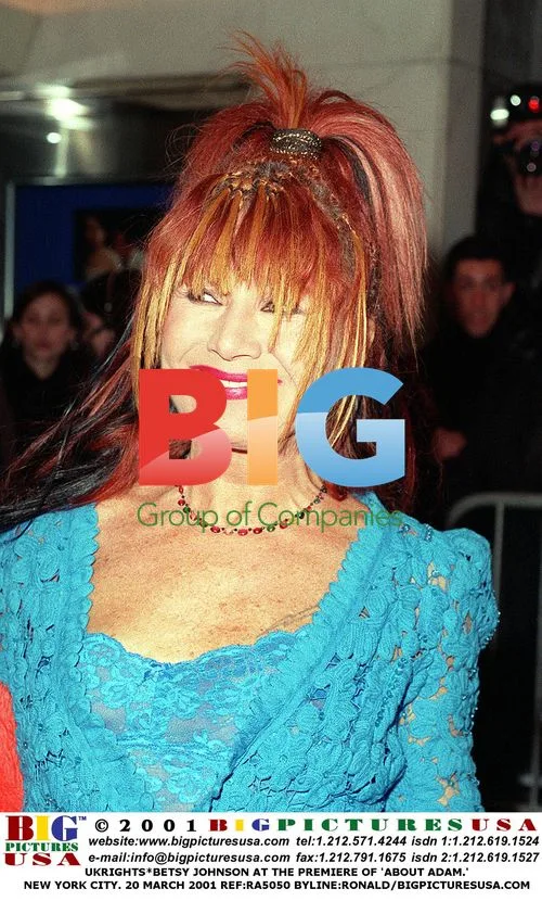 Betsy Johnson at 'About Adam' Premiere
