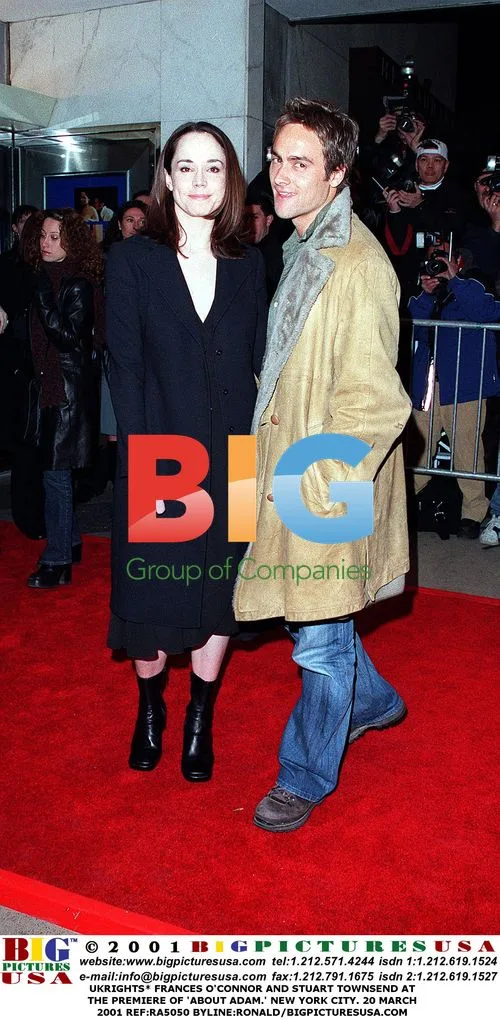 Frances O'Connor and Stuart Townsend at 'About Adam' Premiere